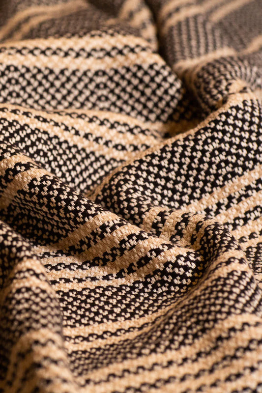 The Seasons Blanket in Black