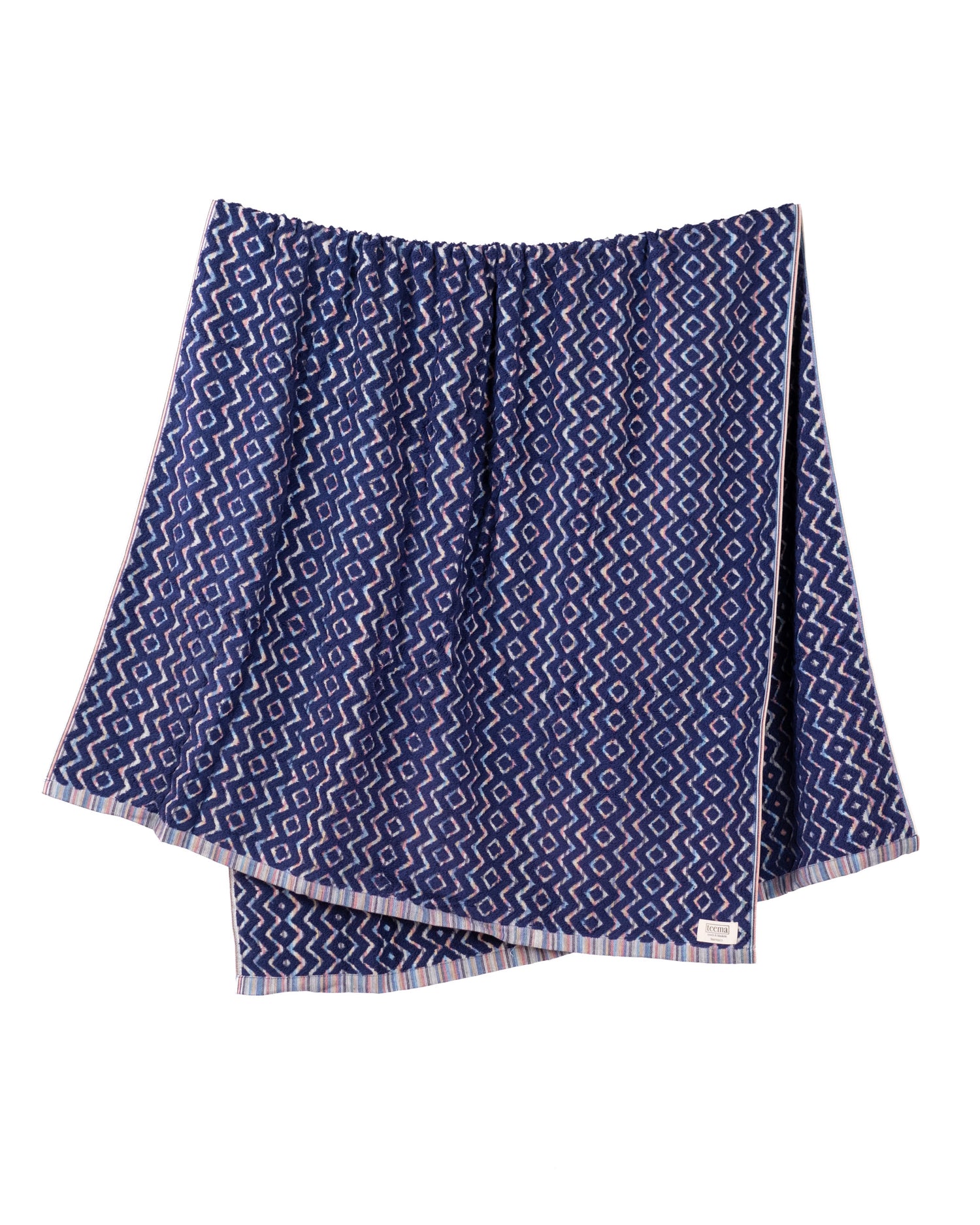 The Motley Bath Sheet in Navy