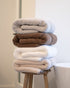The Luxe Hand Towels in Stone