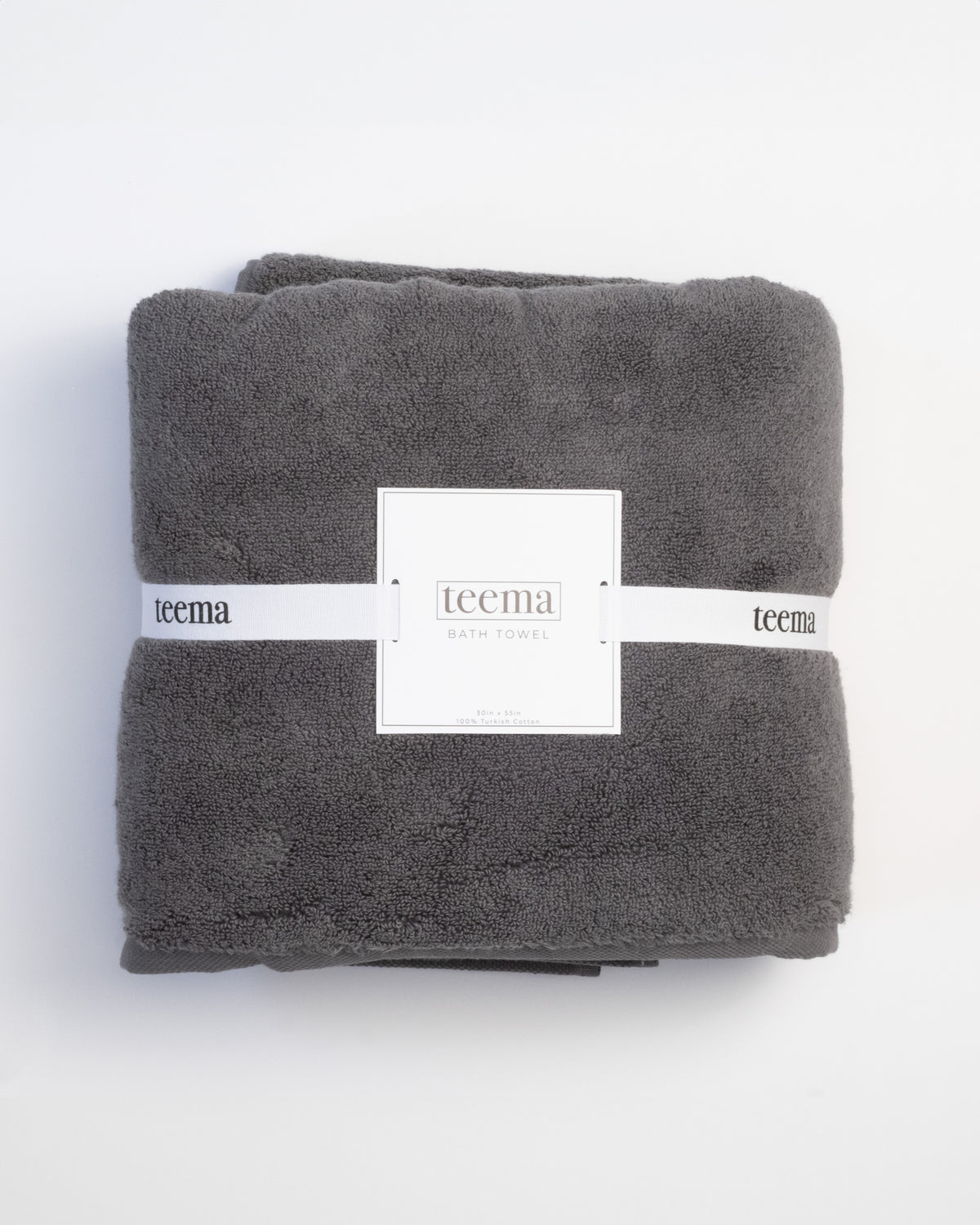 The Luxe Washcloths in Charcoal