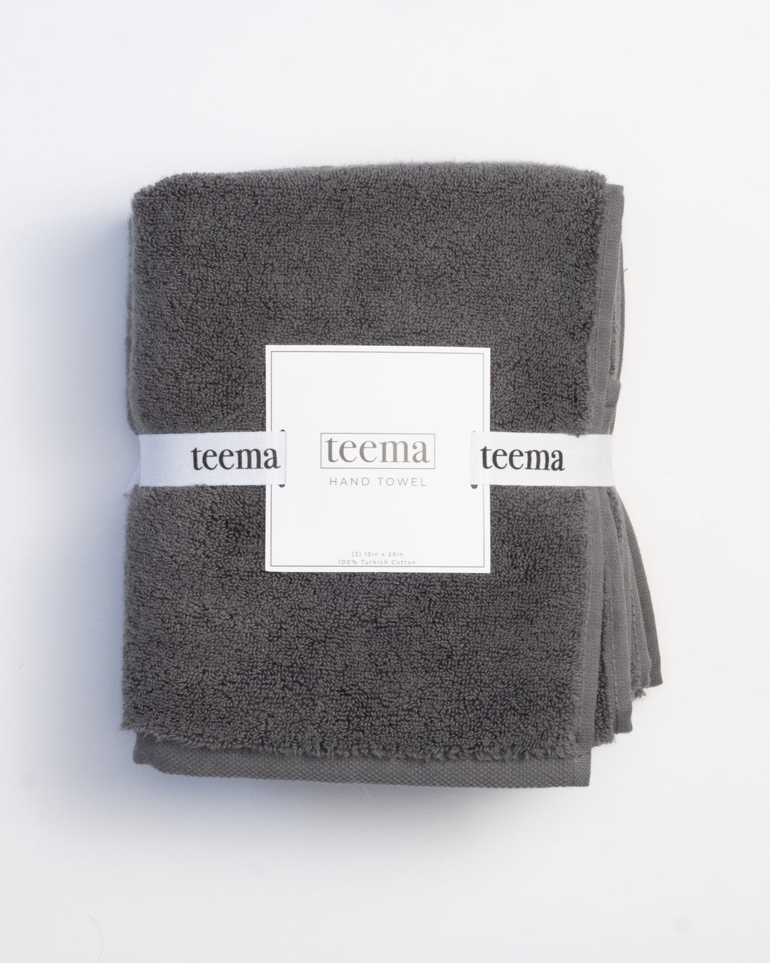 The Luxe Washcloths in Charcoal