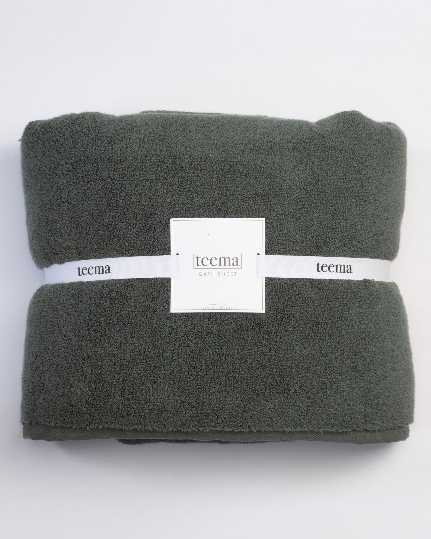 Luxe Bath Towels in Jade