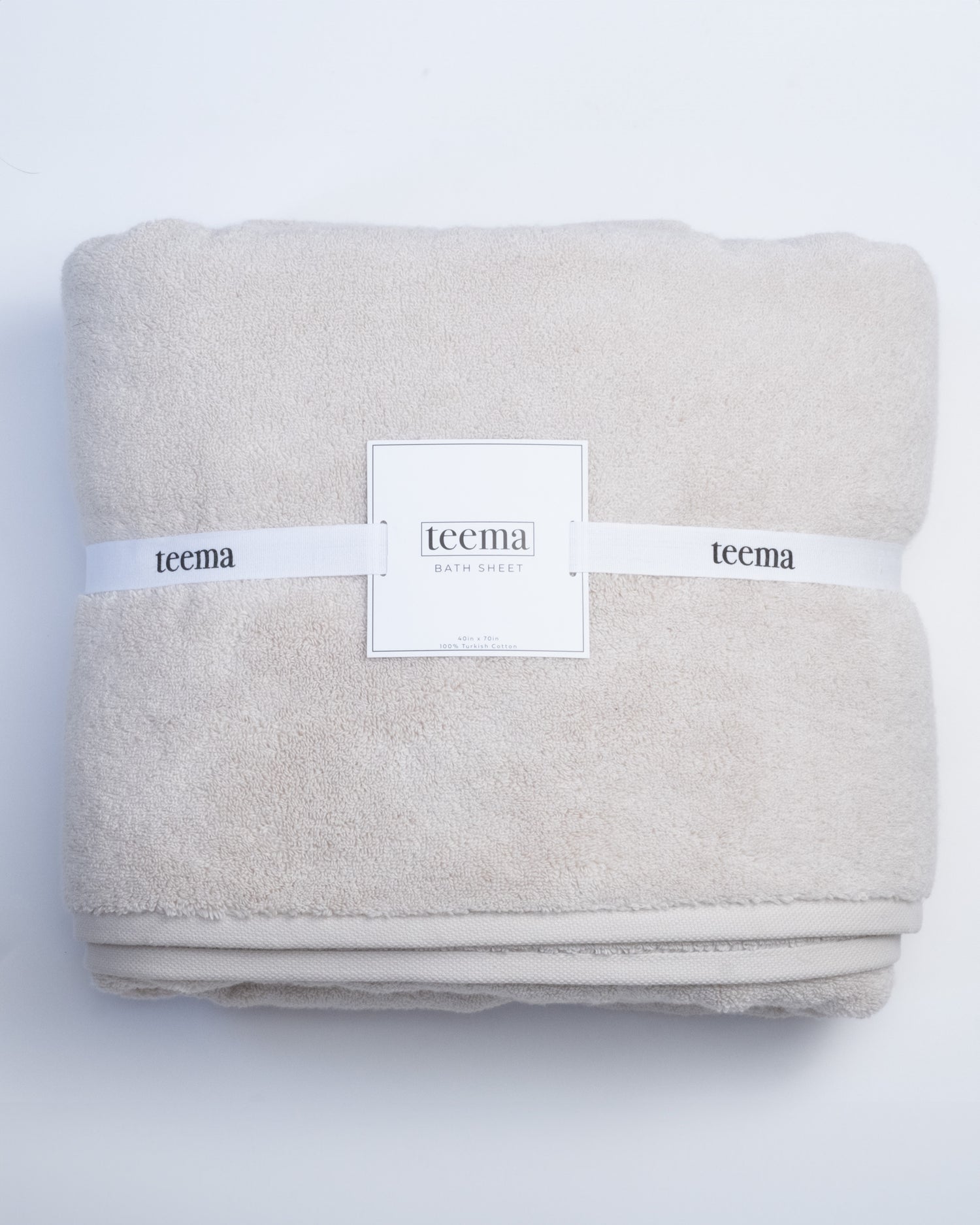 Luxe Bath Towels in Sand