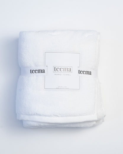 Luxe Bath Towels in White