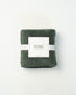 The Ribbed Washcloths in Jade