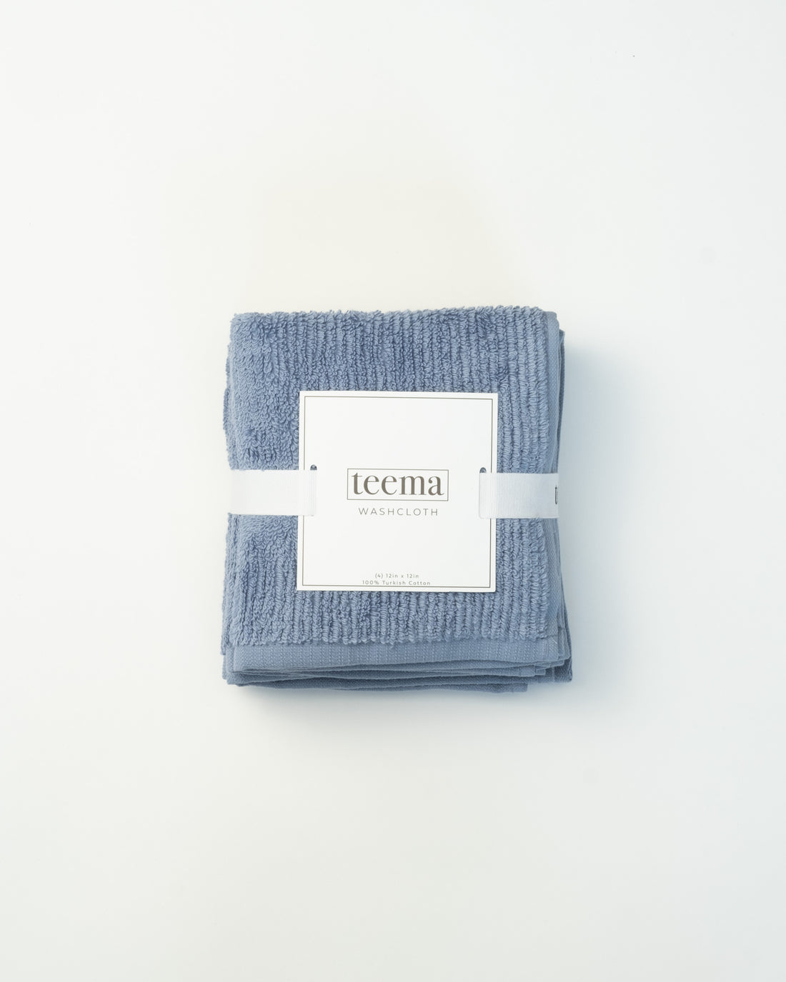 The Ribbed Washcloths in Spa