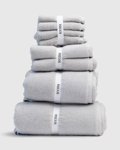 Luxe Bath Towels in Stone