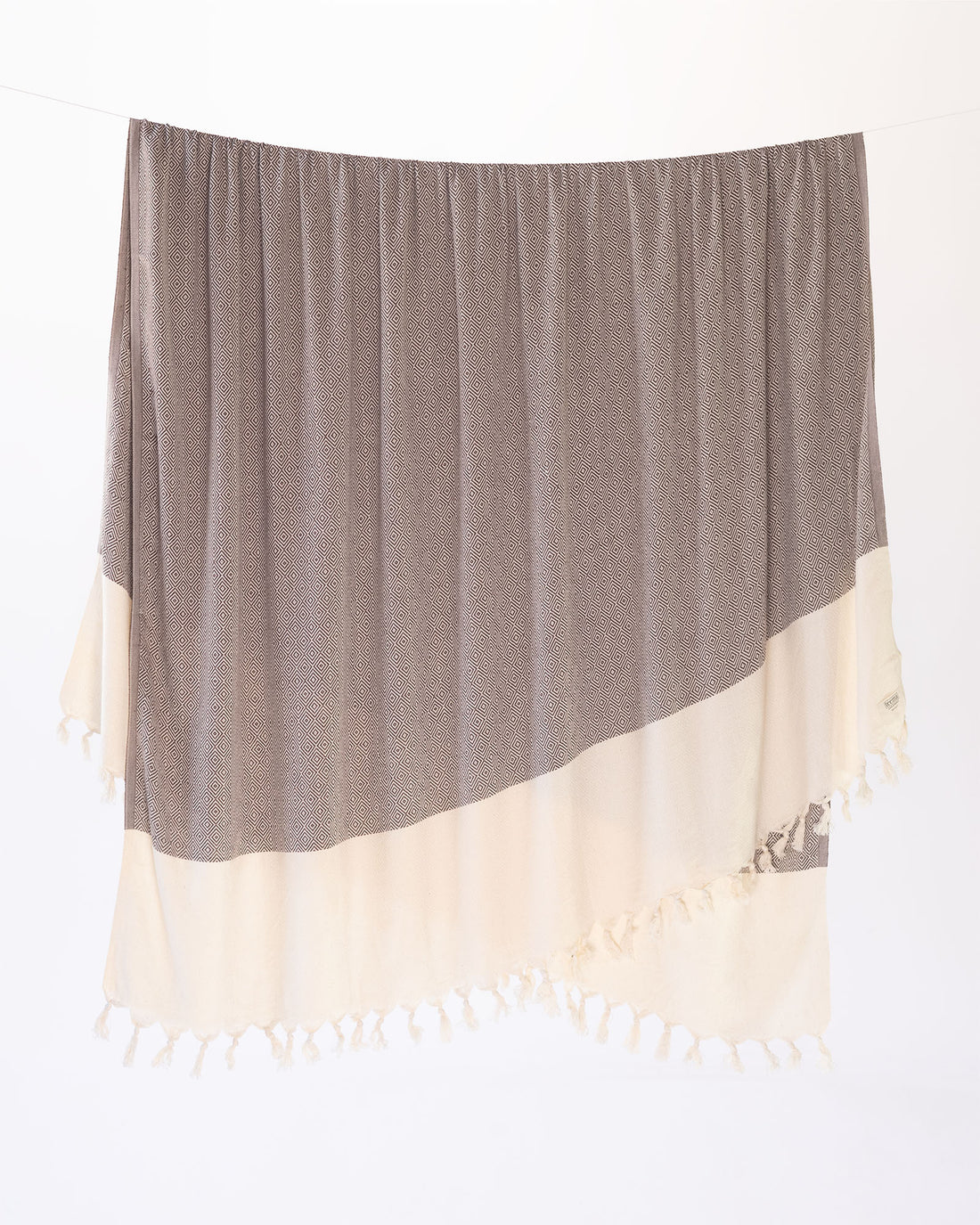 The Hamptons Blanket in Brown