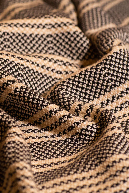 The Seasons Blanket in Black