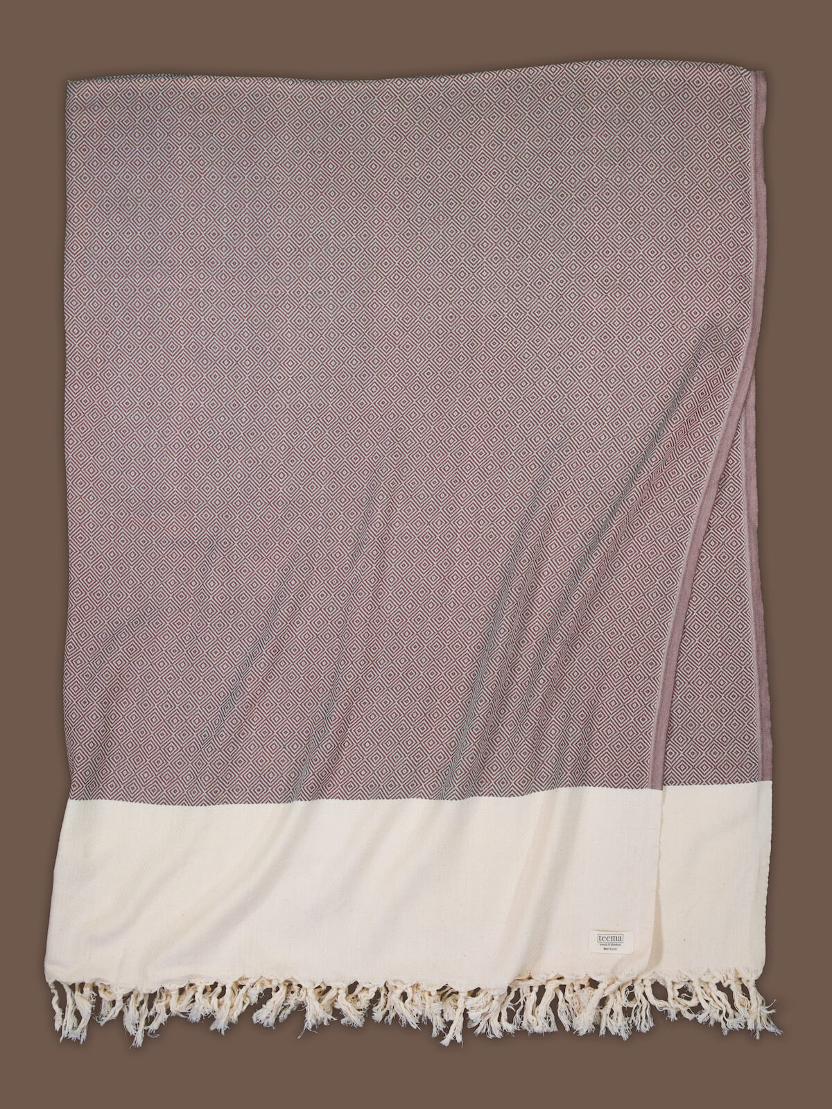 The Hamptons Blanket in Brown
